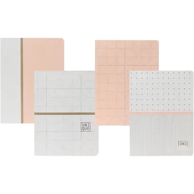 ANCOR Notizheft A4 121872 Unique, kartiert 48BL