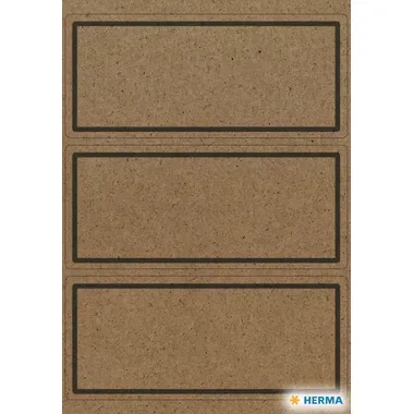 HERMA Etiketten Home 82x36mm 15754 aus Silphie-Papier 12 St&uuml;ck