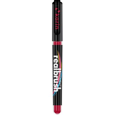 KARIN Real Brush Pen 0.4mm 33Z199 Pigment, poppy