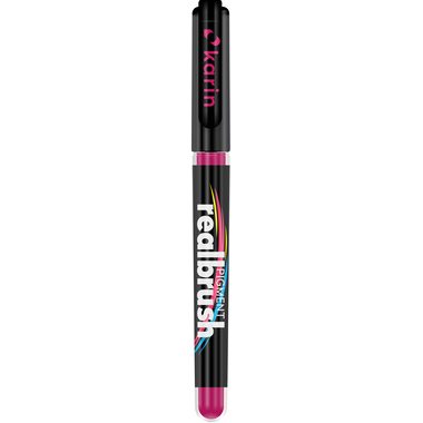 KARIN Real Brush Pen 0.4mm 33Z213 Pigment, magentarot