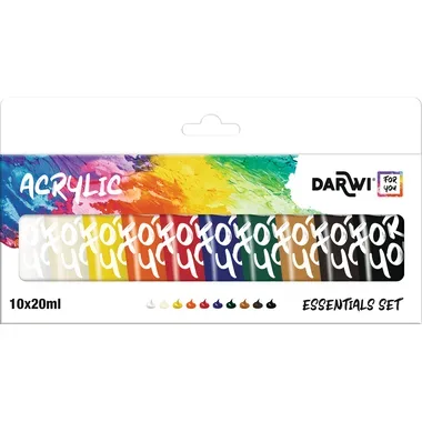DARWI Acrylfarbe 20ml DF5150010K01C Set 10 Stück