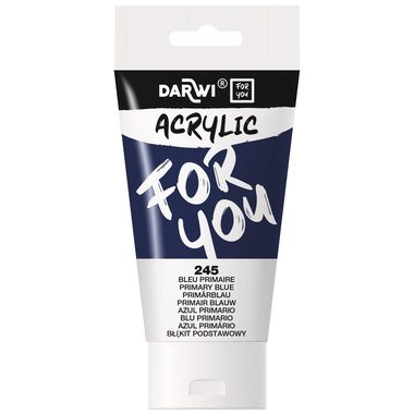DARWI Acrylfarbe 75ml DF5150075245C Prim&auml;r blau