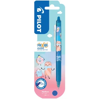 PILOT Frixion Clicker Sweet 0.7mm 150.440.15 Winter Edition, hellblau