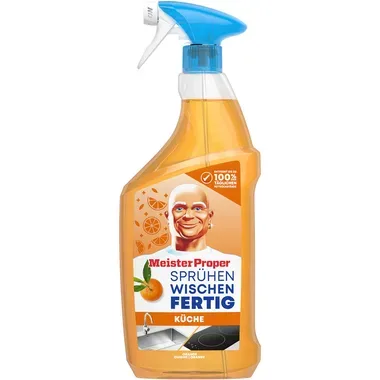 MR.PROPER Reinigungsspray K&uuml;che 972081 Orange 800ml
