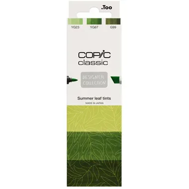 COPIC Marker Classic Designer 200750306 Summer leaf tints 3 Stück