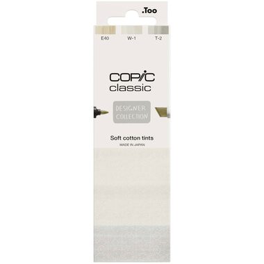 COPIC Marker Classic Designer 200750311 Soft cotton tints 3 Stück