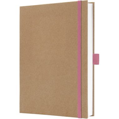 JOLIE Notizbuch Pure Pink A5 JN843 braun, blanco 192 Blatt