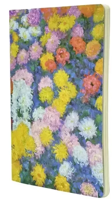 PAPERBLANKS Notizheft A6 CBD6276 Monets Chrysanthemen dot 80 S.