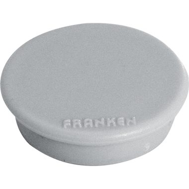 FRANKEN Magnete 32mm HM30 12 grau 10 St&uuml;ck