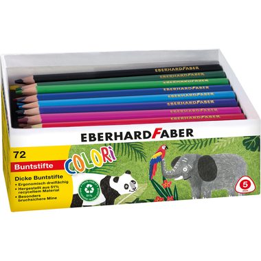 EBERHARD FABER Farbstifte Colori Jumbo 511471 72er Set