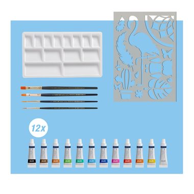 FABER-CASTELL Aquarellfarben-Set 169618 18-teilig