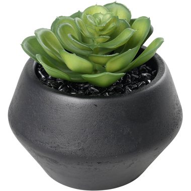 EGLO Kunstpflanze 11cm 428492 gr&uuml;n, im Topf