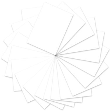 URSUS Tonzeichenpapier A4 2174600 130g. weiss 100 Blatt