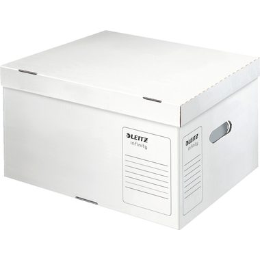 LEITZ Archiv-Container Infinity Gr.L 61040000 weiss 420x350x265mm