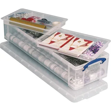 REALLY USEFUL BOX Kunststoffbox 22lt 68503600 transparent