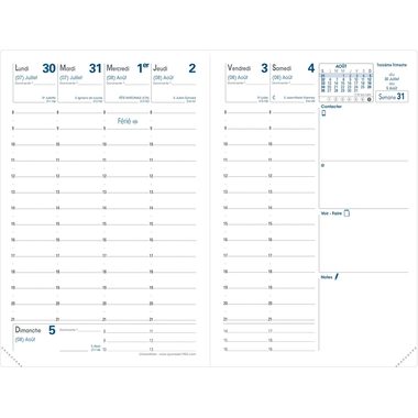 QUO-VADIS Universitaire Ersatz 26/27 028004Q 1W/2S 13M FR 10x15cm