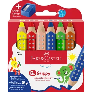 Faber-Castell - Farbstift Set, 3X14X16CM, Rot