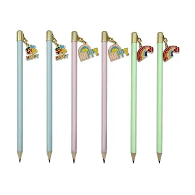 ROOST Bleistift Regenbogenzauber HB TSKY-P2501 assortiert