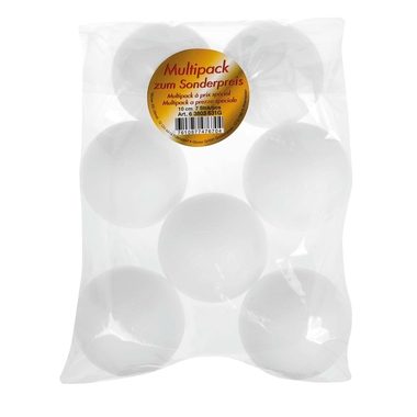 GLOREX Styroporkugeln 10cm 63803631G 7 St&uuml;ck