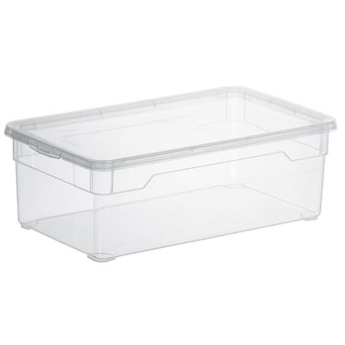 Rotho - Aufbewahrungsbox CLEAR 5L, One Size, Transparent