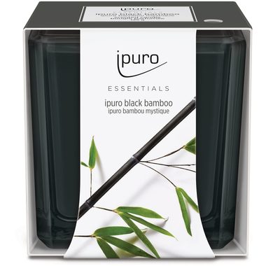 IPURO Duftkerze Essentials 051.1208 black bamboo 125g