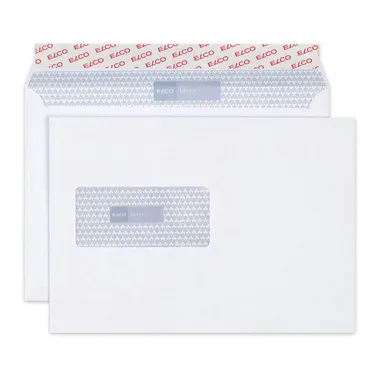 ELCO Couvert Office m/Fenster C5 74542.12 100g, weiss 100 St&uuml;ck