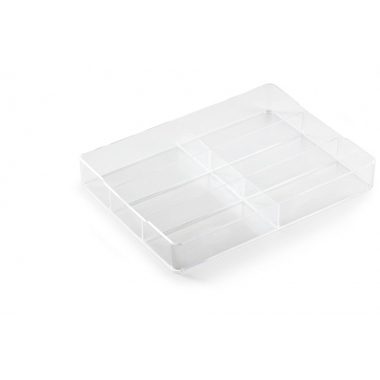 DURABLE Coffee Point Caddy 338419 Serviertablet glasklar