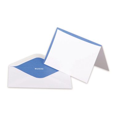 elco - Kuvert-Karten-Set, DINC7/A7, Blau
