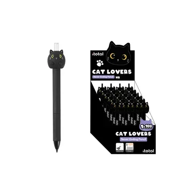 ROOST Bleistift Never Ending XL2070A black Cat