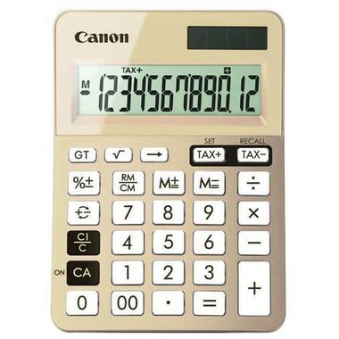 CANON Tischrechner LS-123K CALS123KGL D gold