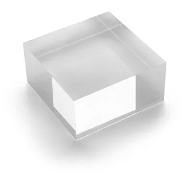 DEFLECTO Acrylblock 100x50mm AB350 transparent poliert