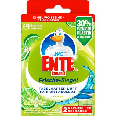WC-Ente Frische-Siegel 2er Nachfüller Fresh Lime
