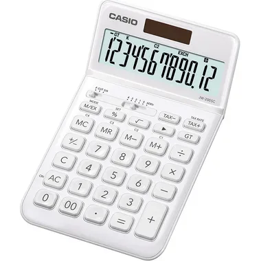 CASIO Tischrechner JW-200SC-WE weiss