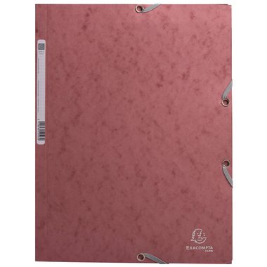 EXACOMPTA Gummibandmappe Skandi A4 55276E altrosa