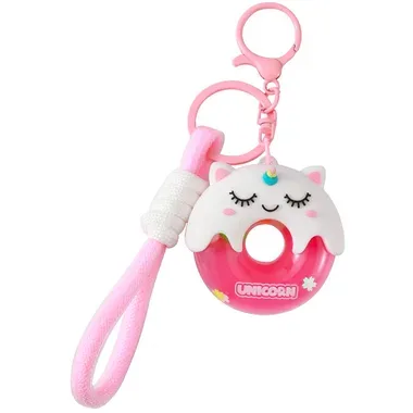 I-TOTAL Schl&uuml;sselanh&auml;nger Donut XL3069 Unicorn