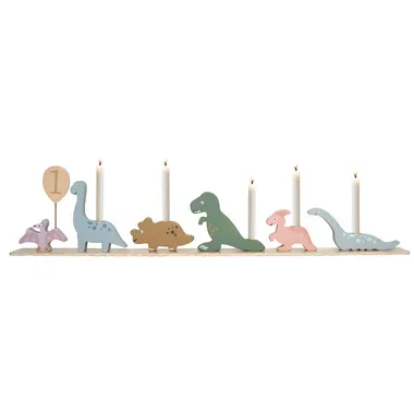 JABADABADO Geburtstagsdekoration 63cm T332 Dinozug, Zahlen 0-9