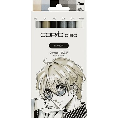 COPIC Marker Ciao Manga Set 22075598 Comics 6 St&uuml;ck