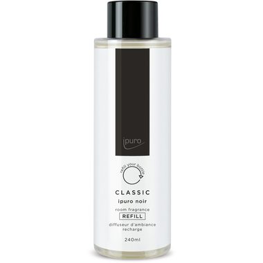 Ipuro - Duftstäbchen Nachfüllung, 240 ml, Black