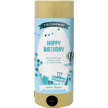 Artoz - Tischbombe, Happy Birthday, Deutsch, 11X29.7CM, Multicolor