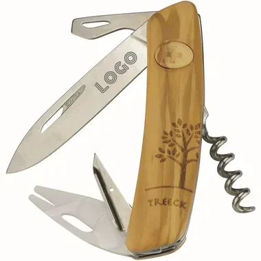 TREECK Taschenmesser Swiza 6603.93 Olivenholz
