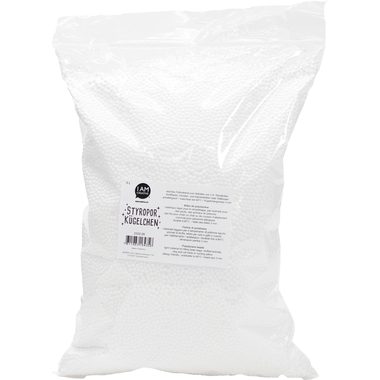 I AM CREATIVE Styropork&uuml;gelchen 5lt 2520.09 weiss, 3mm