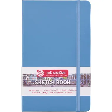 TALENS Sketch Book 13x21cm 9314212M seeblau 80 Seiten