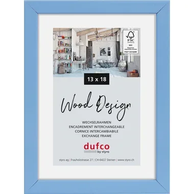 DUFCO Bilderrahmen Hay 13x18cm 1610.81061 hellblau