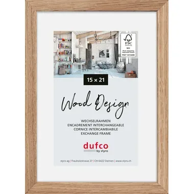 DUFCO Bilderrahmen Hay 15x21cm 1610.81112 Eiche hell