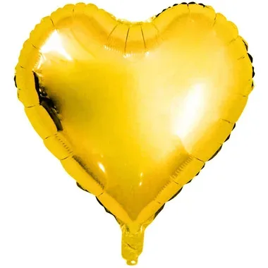 RICO DESIGN Folienballon 36cm 81000.00.75 Herz gold