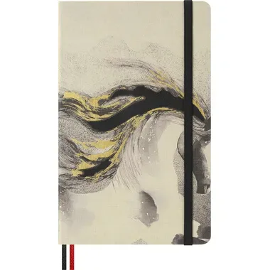 MOLESKINE Notizbuch Pferd A5 999278496 farbig, liniert 400 Blatt