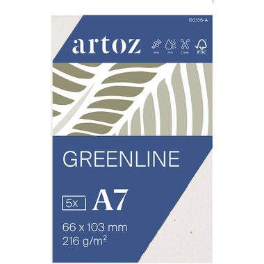 ARTOZ Visitenkarten 1001 A7 19213614-242 216g, tortilla 5 Blatt