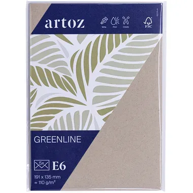 ARTOZ Couverts 1001 E6 19237418-584 118g, desert 5 Stück