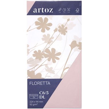 ARTOZ Couverts 1001 C6/5 15829418-281 92g, light rose 5 Stück
