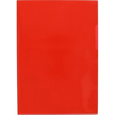 NOVOOO Pro Sichtmappen 120 my A4 400208237 rot, genarbt 100 Stück